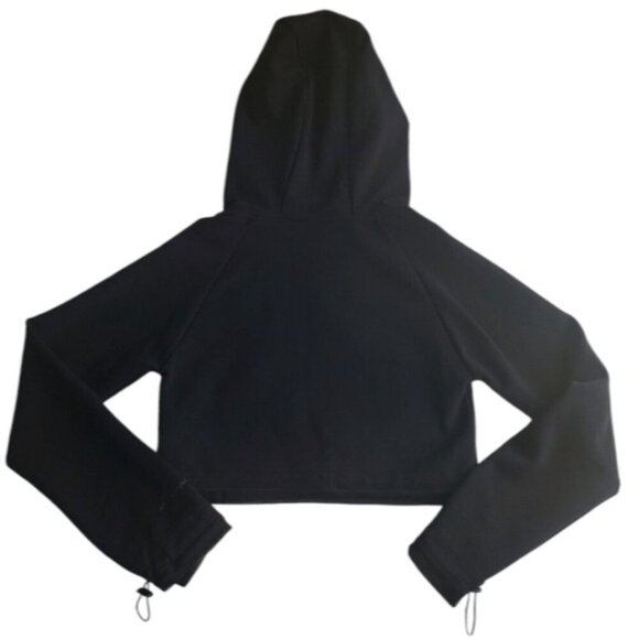 Gymshark X Whitney Simmons Black Cropped Hoodie Size XS - Picture 2 of 8